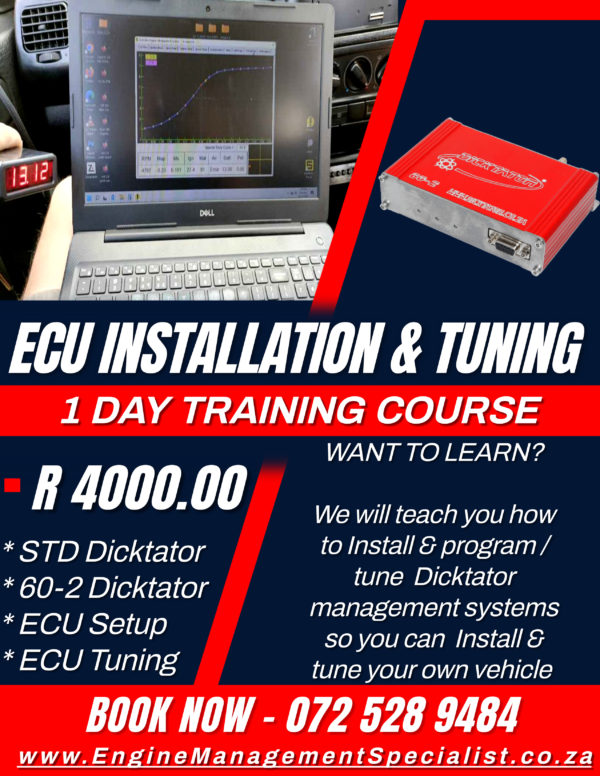 DICKTATOR ECU TRAINING COURSE